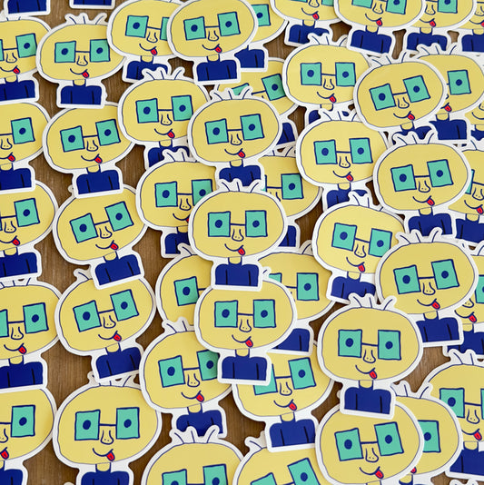 Lunettes sticker